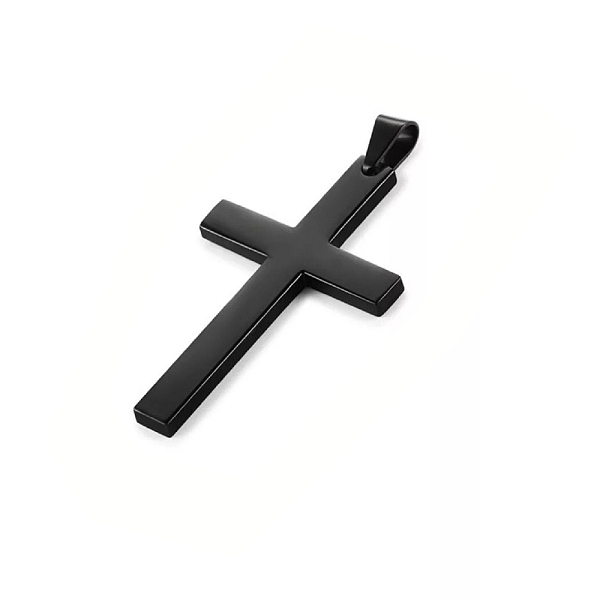 PandaHall 304 Stainless Steel Pendants, Cross, Gunmetal, 30~32x16~17x1.5mm, Hole: 2.5x6.5mm 304 Stainless Steel Cross
PandaHall 304 Stainless Steel Pendants, Cross, Gunmetal, 30~32x16~17x1.5mm, Hole: 2.5x6.5mm 304 Stainless Steel Cross