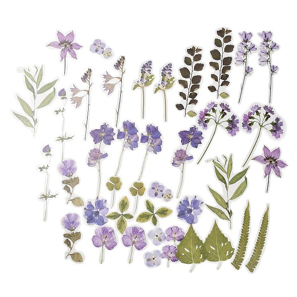PandaHall 40Pcs Plant PET Adhesive Waterproof Stickers, Flower Leaf Decals, for DIY Photo Album Diary Scrapbook Decoration, Plum..., Purple
PandaHall 40Pcs Plant PET Adhesive Waterproof Stickers, Flower Leaf Decals, for DIY Photo Album Diary Scrapbook Decoration, Plum..., Purple
