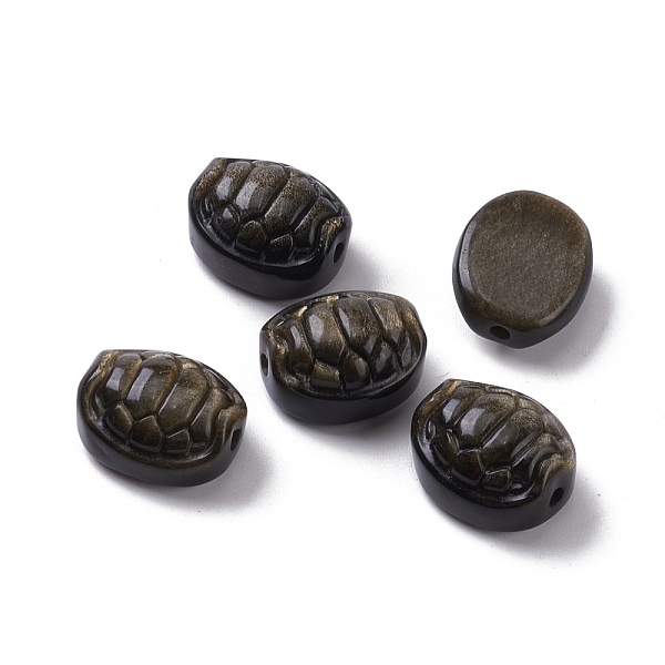 PandaHall Natural Golden Sheen Obsidian Beads, Oval with Turtle Shell Shape, 19x16x8mm, Hole: 1.8mm Golden Sheen Obsidian Oval
PandaHall Natural Golden Sheen Obsidian Beads, Oval with Turtle Shell Shape, 19x16x8mm, Hole: 1.8mm Golden Sheen Obsidian Oval