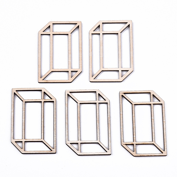 PandaHall Unfinished Natural Poplar Wood Big Pendants, Laser Cut Wood Shapes, Cuboid, Antique White, 59.5x39x2mm Wood Cuboid
PandaHall Unfinished Natural Poplar Wood Big Pendants, Laser Cut Wood Shapes, Cuboid, Antique White, 59.5x39x2mm Wood Cuboid