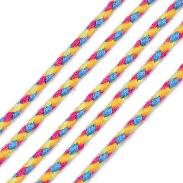 PandaHall Polyester Braided Cords, Gold, 2mm, about 100yard/bundle(91.44m/bundle) Polyester Gold
PandaHall Polyester Braided Cords, Gold, 2mm, about 100yard/bundle(91.44m/bundle) Polyester Gold