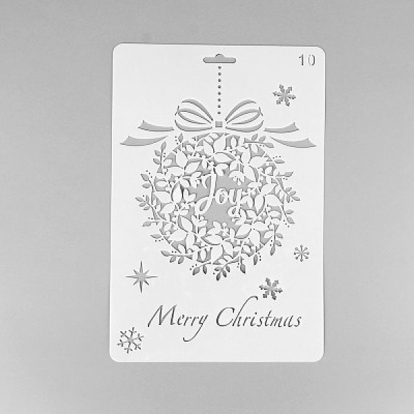 PandaHall Creative Christmas Plastic Drawing Stencil, Hollow Hand Accounts Ruler Templat, For DIY Scrapbooking, White, 25.9x17.2cm Plastic...
PandaHall Creative Christmas Plastic Drawing Stencil, Hollow Hand Accounts Ruler Templat, For DIY Scrapbooking, White, 25.9x17.2cm Plastic...