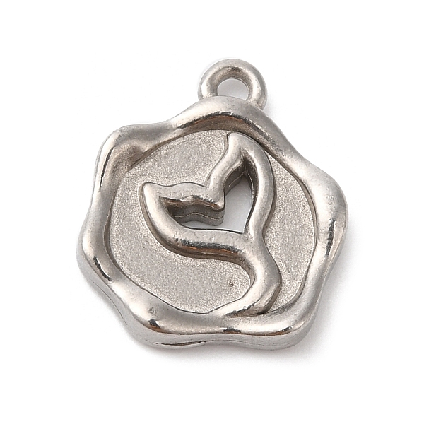 PandaHall Titanium Steel Pendants, Stainless Steel Color, Fishtail Pattern, Flat Round, 17x14x2.5mm, Hole: 1.6mm Titanium Steel Flat Round
PandaHall Titanium Steel Pendants, Stainless Steel Color, Fishtail Pattern, Flat Round, 17x14x2.5mm, Hole: 1.6mm Titanium Steel Flat Round