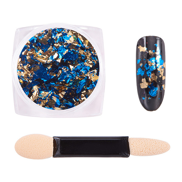 PandaHall Flake Foil Nail Art Glitter Powder, Nail Art Decoration, with One Brush, Colorful, 30x30x17mm, about 0.3g/box Plastic Others
PandaHall Flake Foil Nail Art Glitter Powder, Nail Art Decoration, with One Brush, Colorful, 30x30x17mm, about 0.3g/box Plastic Others