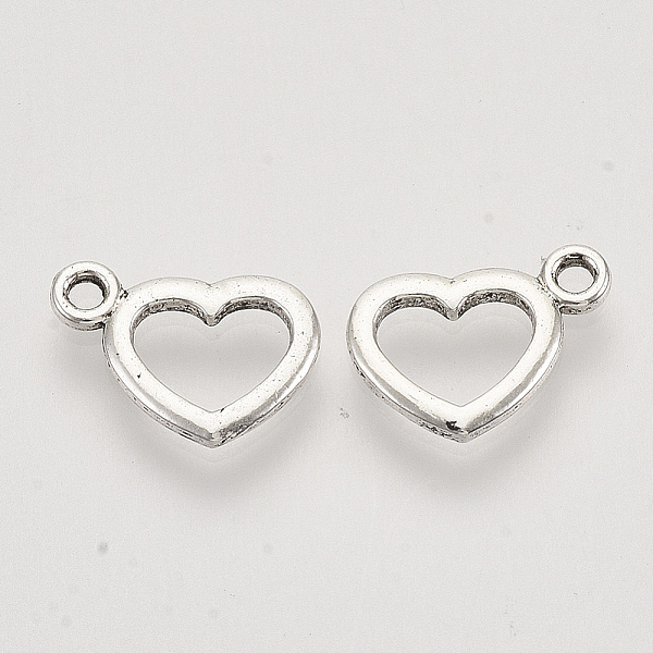 PandaHall Tibetan Style Alloy Charms, Heart, Cadmium Free & Lead Free, Antique Silver, 9x12.5x1.5mm, Hole: 1.5mm, about 1560pcs/1000g Alloy...
PandaHall Tibetan Style Alloy Charms, Heart, Cadmium Free & Lead Free, Antique Silver, 9x12.5x1.5mm, Hole: 1.5mm, about 1560pcs/1000g Alloy...