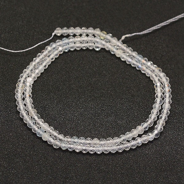 PandaHall Natural White Topaz Beads Strands, Faceted, Round, 3mm, Hole: 0.5mm, about 132pcs/strand, 15.7 inch(40cm) Topaz Round Clear
PandaHall Natural White Topaz Beads Strands, Faceted, Round, 3mm, Hole: 0.5mm, about 132pcs/strand, 15.7 inch(40cm) Topaz Round Clear