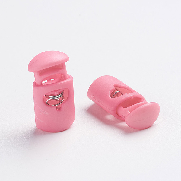 PandaHall Plastic Spring Cord Locks, 1-Hole, Pink, 27~28x14x9mm, Hole: 3x7.5mm Plastic Pink
PandaHall Plastic Spring Cord Locks, 1-Hole, Pink, 27~28x14x9mm, Hole: 3x7.5mm Plastic Pink