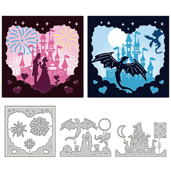 PandaHall Carbon Steel Cutting Dies Stencils, for DIY Scrapbooking, Photo Album, Decorative Embossing Paper Card, Castle, 117x79~117x0.8mm...
PandaHall Carbon Steel Cutting Dies Stencils, for DIY Scrapbooking, Photo Album, Decorative Embossing Paper Card, Castle, 117x79~117x0.8mm...
