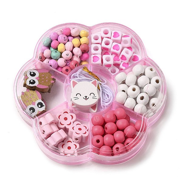PandaHall Children's Day Theme Maple Wood Jewelry Set DIY Making Kits, Mixed Shapes, 14~21x14~19.5x4.5~6.5mm, Hole: 1.8~2mm Wood Mixed...
PandaHall Children's Day Theme Maple Wood Jewelry Set DIY Making Kits, Mixed Shapes, 14~21x14~19.5x4.5~6.5mm, Hole: 1.8~2mm Wood Mixed...