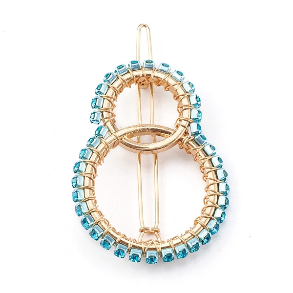 PandaHall Alloy Hollow Geometric Gemstone Beads Hair Barrettes, Ponytail Holder Statement, with Hair Accessories for Women, Interlink Rings..., Green
PandaHall Alloy Hollow Geometric Gemstone Beads Hair Barrettes, Ponytail Holder Statement, with Hair Accessories for Women, Interlink Rings..., Green