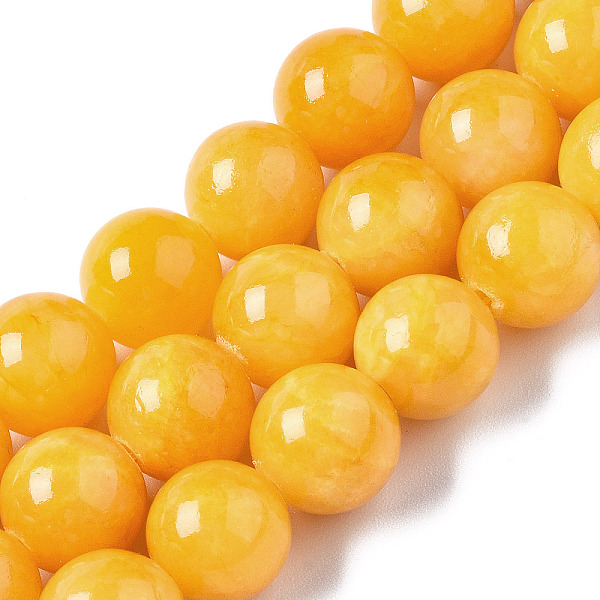 PandaHall Natural Dyed Yellow Jade Gemstone Bead Strands, Round, Yellow, 10mm, Hole: 1mm, about 40pcs/strand, 15.7 inch Yellow Jade Round...
PandaHall Natural Dyed Yellow Jade Gemstone Bead Strands, Round, Yellow, 10mm, Hole: 1mm, about 40pcs/strand, 15.7 inch Yellow Jade Round...