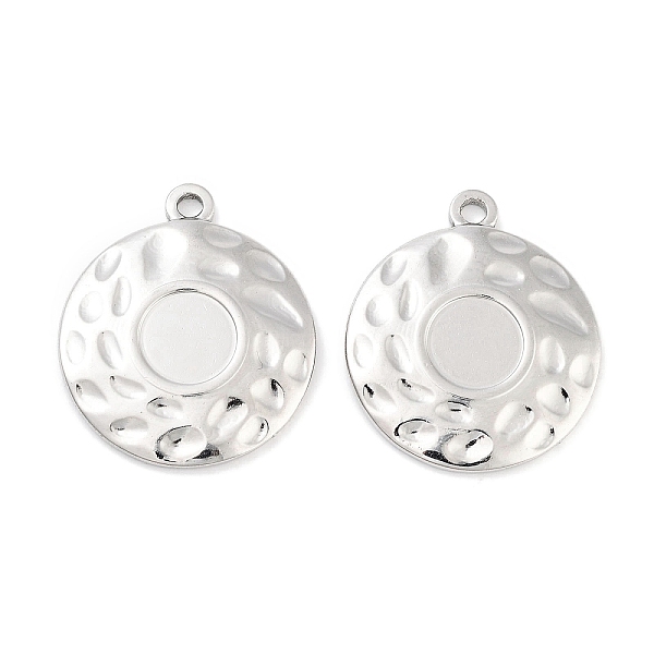 PandaHall 304 Stainless Steel Pendant Cabochon Settings, Flat Round, Stainless Steel Color, Tray: 8.5mm, 26.5x23x3mm, Hole: 2mm 304...
PandaHall 304 Stainless Steel Pendant Cabochon Settings, Flat Round, Stainless Steel Color, Tray: 8.5mm, 26.5x23x3mm, Hole: 2mm 304...