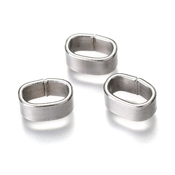 PandaHall 201 Stainless Steel Quick Link Connectors, Oval, Stainless Steel Color, 11x7.5x5mm, Inner Diameter: 9x5.5mm 201 Stainless Steel...
PandaHall 201 Stainless Steel Quick Link Connectors, Oval, Stainless Steel Color, 11x7.5x5mm, Inner Diameter: 9x5.5mm 201 Stainless Steel...