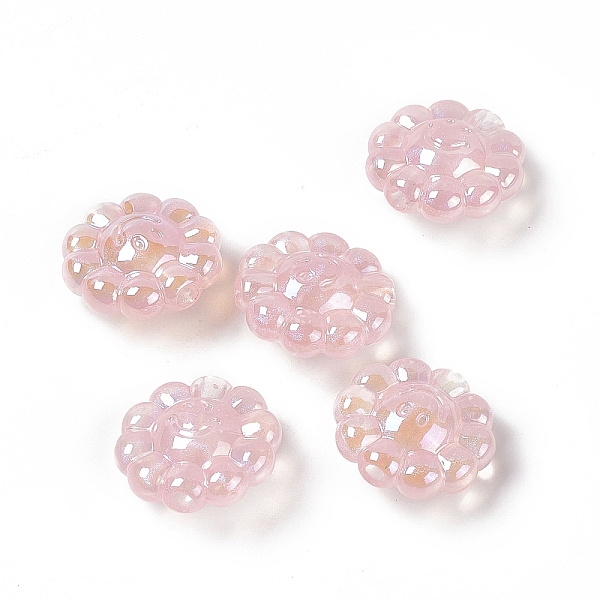PandaHall UV Plating Acrylic European Beads, Large Hole Beads, with Glitter Powder, AB Color, Flower with Smiling Face, Pink, 23.5x24x12mm...
PandaHall UV Plating Acrylic European Beads, Large Hole Beads, with Glitter Powder, AB Color, Flower with Smiling Face, Pink, 23.5x24x12mm...