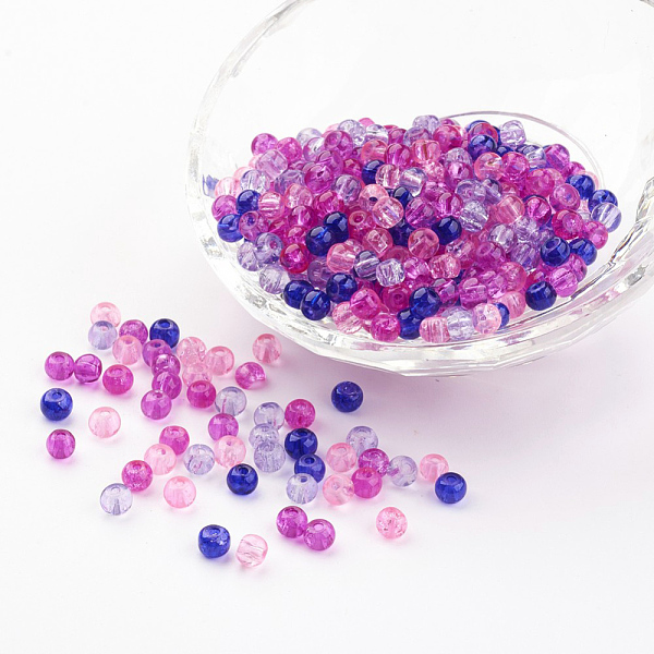 PandaHall Baking Painted Crackle Glass Beads, Valentine's Mix, Round, Mixed Color, 4~4.5x4mm, Hole: 1mm, about 400pcs/bag Glass Round..., Multicolor
PandaHall Baking Painted Crackle Glass Beads, Valentine's Mix, Round, Mixed Color, 4~4.5x4mm, Hole: 1mm, about 400pcs/bag Glass Round..., Multicolor