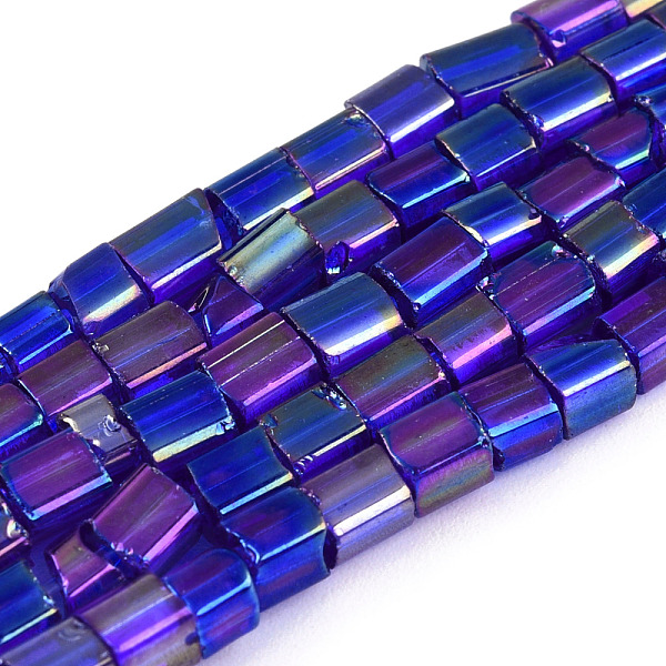 PandaHall Transparent Electroplate Glass Bead Strands, AB Color Plated, Rectangle, Medium Blue, 3~8.5x3.5~4x3.5~4mm, Hole: 1.2mm, about...
PandaHall Transparent Electroplate Glass Bead Strands, AB Color Plated, Rectangle, Medium Blue, 3~8.5x3.5~4x3.5~4mm, Hole: 1.2mm, about...