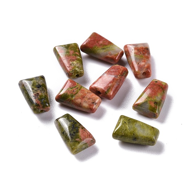 PandaHall Natural Uniake Beads, Faceted, Trapezoid, 14x10x4.5mm, Hole: 1.2mm Unakite Trapezoid
PandaHall Natural Uniake Beads, Faceted, Trapezoid, 14x10x4.5mm, Hole: 1.2mm Unakite Trapezoid