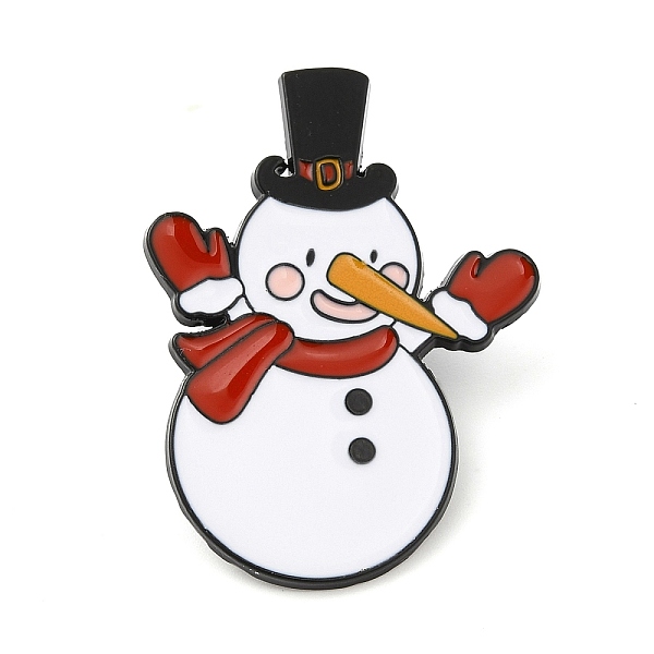 PandaHall Christmas Theme Enamel Pin, Electrophoresis Black Plated Alloy Badge for Backpack Clothes, Snowman, 37x27x1.5mm Alloy+Enamel..., White
PandaHall Christmas Theme Enamel Pin, Electrophoresis Black Plated Alloy Badge for Backpack Clothes, Snowman, 37x27x1.5mm Alloy+Enamel..., White