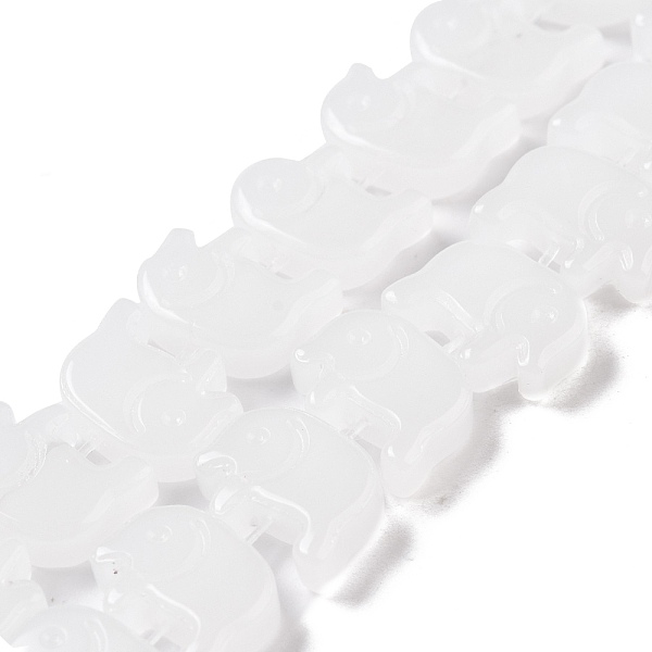 PandaHall Transparent Glass Beads Strands, Elephant, White, 10x12x3mm, Hole: 1mm, about 45~48pcs/strand, 17.32 inch(44cm) Glass Elephant...
PandaHall Transparent Glass Beads Strands, Elephant, White, 10x12x3mm, Hole: 1mm, about 45~48pcs/strand, 17.32 inch(44cm) Glass Elephant...