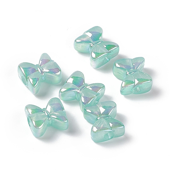 PandaHall Opaque Acrylic Beads, AB Color, Bowknot, Aquamarine, 13.5x15x7.5mm, Hole: 3.8mm Acrylic Bowknot Green
PandaHall Opaque Acrylic Beads, AB Color, Bowknot, Aquamarine, 13.5x15x7.5mm, Hole: 3.8mm Acrylic Bowknot Green