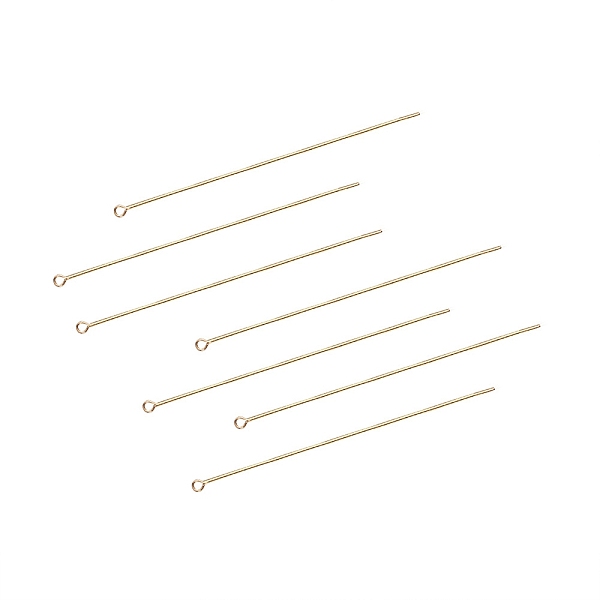 PandaHall 304 Stainless Steel Eye Pins, Golden & Stainless Steel Color, 20mm/30mm/35mm/40mm/50mm, Hole: 2mm, Pin: 0.7mm, 200pcs/box 304...
PandaHall 304 Stainless Steel Eye Pins, Golden & Stainless Steel Color, 20mm/30mm/35mm/40mm/50mm, Hole: 2mm, Pin: 0.7mm, 200pcs/box 304...