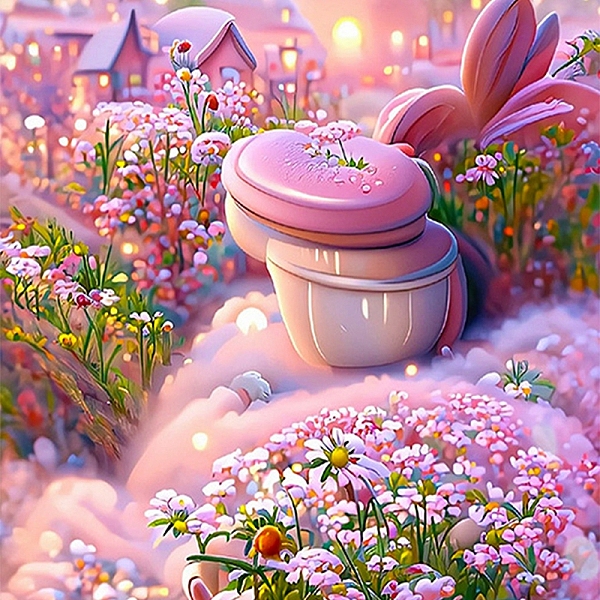 PandaHall DIY Scenery Theme Diamond Painting Kits, Including Canvas, Resin Rhinestones, Diamond Sticky Pen, Tray Plate and Glue Clay, Flower...
PandaHall DIY Scenery Theme Diamond Painting Kits, Including Canvas, Resin Rhinestones, Diamond Sticky Pen, Tray Plate and Glue Clay, Flower...