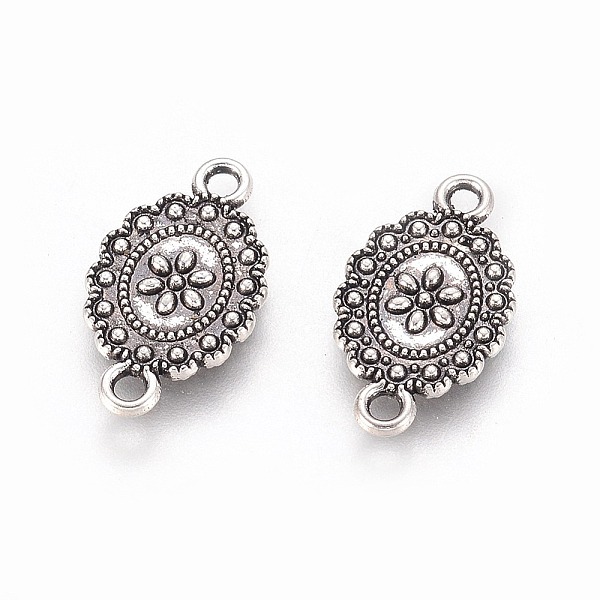 PandaHall Metal Alloy Links connectors, Oval, Antique Silver, Cadmium Free & Nickel Free & Lead Free, 18x11x2mm, hole: 2mm Alloy Oval
PandaHall Metal Alloy Links connectors, Oval, Antique Silver, Cadmium Free & Nickel Free & Lead Free, 18x11x2mm, hole: 2mm Alloy Oval