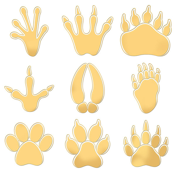 PandaHall Nickel Decoration Stickers, Metal Resin Filler, Epoxy Resin & UV Resin Craft Filling Material, Paw Print, 40x40mm, 9 style...
PandaHall Nickel Decoration Stickers, Metal Resin Filler, Epoxy Resin & UV Resin Craft Filling Material, Paw Print, 40x40mm, 9 style...