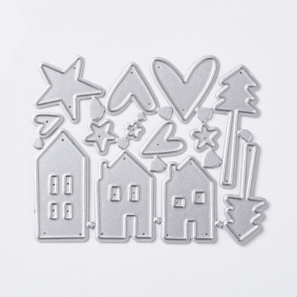 PandaHall Carbon Steel Cutting Dies Stencils, for DIY Scrapbooking/Photo Album, Decorative Embossing DIY Paper Card, Buildings, Matte...
PandaHall Carbon Steel Cutting Dies Stencils, for DIY Scrapbooking/Photo Album, Decorative Embossing DIY Paper Card, Buildings, Matte...