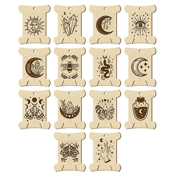 PandaHall 14Pcs 14 Style Wooden Thread Winding Boards, 2.5×2×0.12 Inch Spool Organizer Cross-Stitch Bobbins Card Thread Holder Craft DIY...
PandaHall 14Pcs 14 Style Wooden Thread Winding Boards, 2.5×2×0.12 Inch Spool Organizer Cross-Stitch Bobbins Card Thread Holder Craft DIY...
