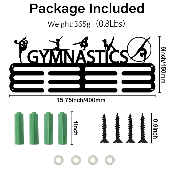 PandaHall SUPERDANT Gymnastics Medal Display Hanger 5 Artistic Figure Gymnastics Sports Medal Holder Iron Medals Display Rack Wall Mounted...
PandaHall SUPERDANT Gymnastics Medal Display Hanger 5 Artistic Figure Gymnastics Sports Medal Holder Iron Medals Display Rack Wall Mounted...