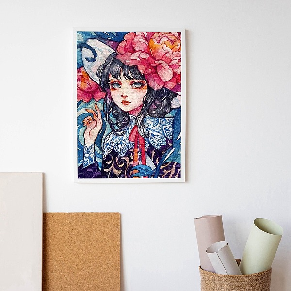 PandaHall DIY Beautiful Girl Pattern Diamond Painting Kits, including Acrylic Rhinestones, Diamond Sticky Pen, Tray Plate and Glue Clay...
PandaHall DIY Beautiful Girl Pattern Diamond Painting Kits, including Acrylic Rhinestones, Diamond Sticky Pen, Tray Plate and Glue Clay...