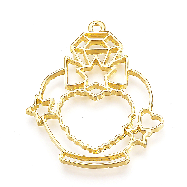 PandaHall Rack Plating Alloy Open Back Bezel Pendants, For DIY UV Resin, Epoxy Resin, Pressed Flower Jewelry, Cadmium Free & Nickel Free &...
PandaHall Rack Plating Alloy Open Back Bezel Pendants, For DIY UV Resin, Epoxy Resin, Pressed Flower Jewelry, Cadmium Free & Nickel Free &...