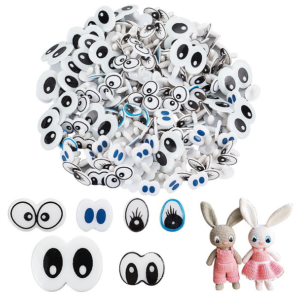 PandaHall OLYCRAFT 60Pcs 6 Style Plastic Craft Eyes Plastic Puppet Eyes with 60Pcs Washers Stuffed Crochet Eyes Animal Eye Crochet Crafts..., Multicolor
PandaHall OLYCRAFT 60Pcs 6 Style Plastic Craft Eyes Plastic Puppet Eyes with 60Pcs Washers Stuffed Crochet Eyes Animal Eye Crochet Crafts..., Multicolor