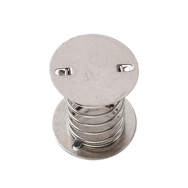 PandaHall Steel Toy Spring Base, with Adhesive Tape, for DIY Bobble Head Doll Spring Base, Stainless Steel Color, 28x25mm Steel Column
PandaHall Steel Toy Spring Base, with Adhesive Tape, for DIY Bobble Head Doll Spring Base, Stainless Steel Color, 28x25mm Steel Column