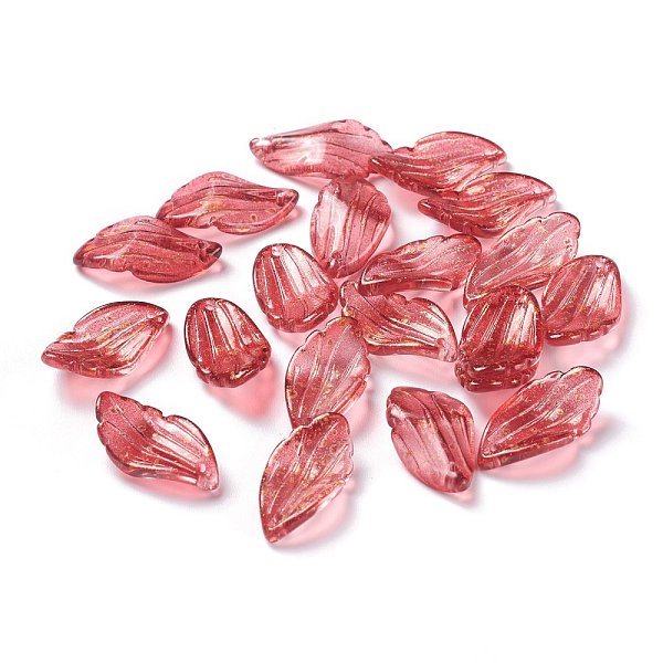 PandaHall Transparent Glass Charms, with Gold Foil, Petaline, Red, 22x12x5mm, Hole: 1mm Glass Petaline Red
PandaHall Transparent Glass Charms, with Gold Foil, Petaline, Red, 22x12x5mm, Hole: 1mm Glass Petaline Red