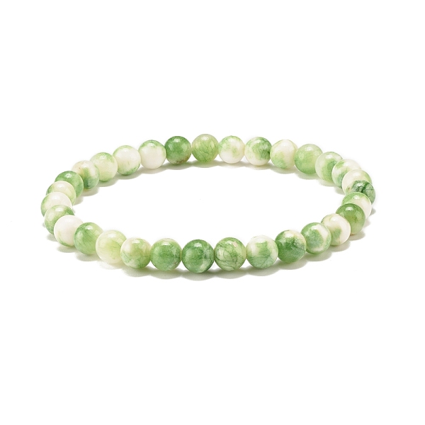 PandaHall Natural White Jade Round Beaded Stretch Bracelet, Gemstone Jewelry for Women, Lime Green, Inner Diameter: 2-1/4 inch(5.6cm), Beads...
PandaHall Natural White Jade Round Beaded Stretch Bracelet, Gemstone Jewelry for Women, Lime Green, Inner Diameter: 2-1/4 inch(5.6cm), Beads...