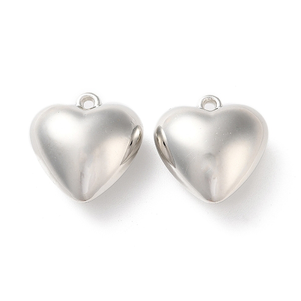 PandaHall CCB Plastic Pendants, Heart Charms, Platinum, 29x28x16mm, Hole: 2.5mm Plastic Heart
PandaHall CCB Plastic Pendants, Heart Charms, Platinum, 29x28x16mm, Hole: 2.5mm Plastic Heart
