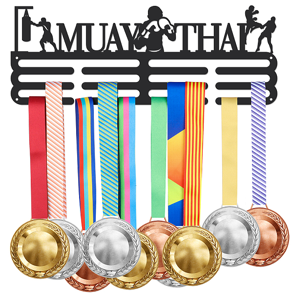 PandaHall SUPERDANT Muay Thai Man Medal Hanger Display Sports Medal Display Rack for 60+ Medals Trophy Holder Awards Sports Ribbon Holder...
PandaHall SUPERDANT Muay Thai Man Medal Hanger Display Sports Medal Display Rack for 60+ Medals Trophy Holder Awards Sports Ribbon Holder...