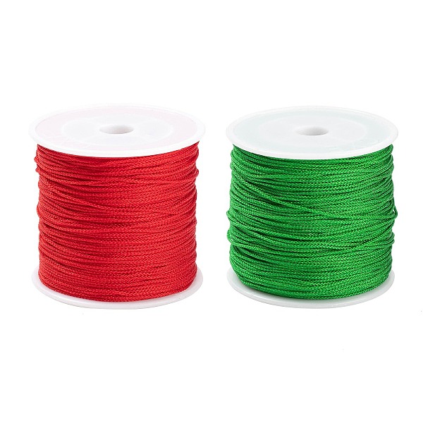 PandaHall 2 Roll Green & Red Nylon Thread, for Christmas Themed Decoration, Mixed Color, 1mm, about 87.48 yards(80m)/roll, 2 colors, 1..., Multicolor
PandaHall 2 Roll Green & Red Nylon Thread, for Christmas Themed Decoration, Mixed Color, 1mm, about 87.48 yards(80m)/roll, 2 colors, 1..., Multicolor