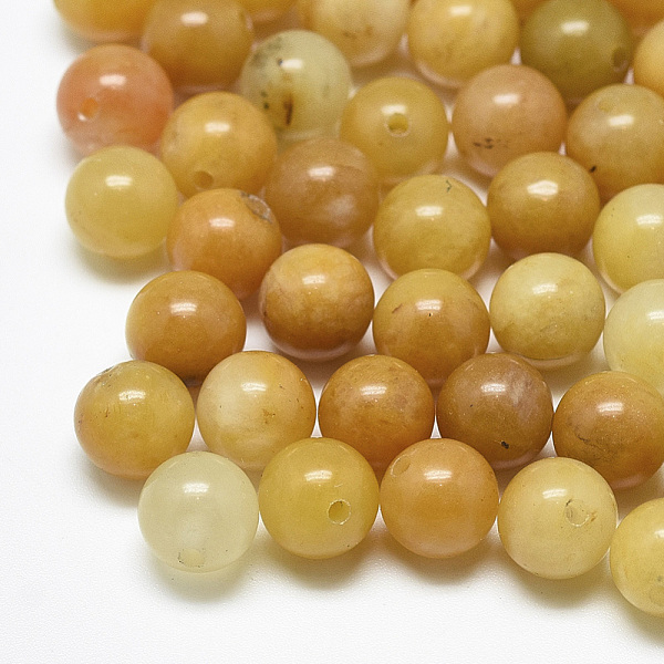 PandaHall Natural Topaz Jade Beads, Half Drilled, Round, 8mm, Half Hole: 1.2mm Topaz Jade Round
PandaHall Natural Topaz Jade Beads, Half Drilled, Round, 8mm, Half Hole: 1.2mm Topaz Jade Round