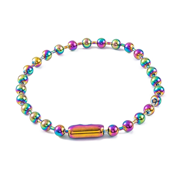 PandaHall Ion Plating(IP) 304 Stainless Steel Ball Chain Necklaces for Women, Rainbow Color, 16.93 inch(43cm), bead: 10mm 304 Stainless...
PandaHall Ion Plating(IP) 304 Stainless Steel Ball Chain Necklaces for Women, Rainbow Color, 16.93 inch(43cm), bead: 10mm 304 Stainless...