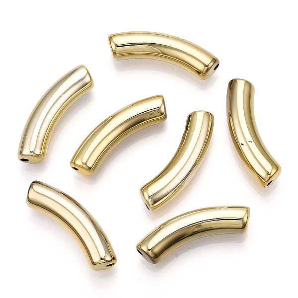 PandaHall UV Plating Acrylic Beads, Curved Tube, Golden Plated, 33x8x8mm, Hole: 1.6mm Acrylic Tube Gold
PandaHall UV Plating Acrylic Beads, Curved Tube, Golden Plated, 33x8x8mm, Hole: 1.6mm Acrylic Tube Gold