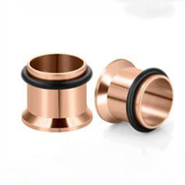 PandaHall 316 Surgical Stainless Steel Screw Ear Gauges Flesh Tunnels Plugs, Rose Gold, 1/4 inch(8mm) 316 Surgical Stainless Steel
PandaHall 316 Surgical Stainless Steel Screw Ear Gauges Flesh Tunnels Plugs, Rose Gold, 1/4 inch(8mm) 316 Surgical Stainless Steel