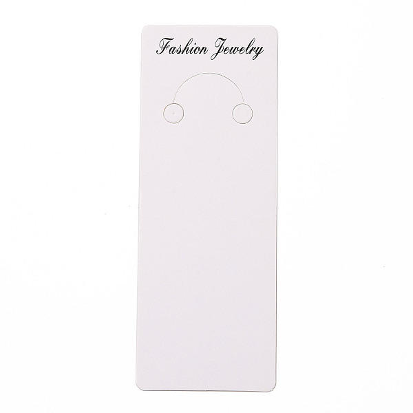 PandaHall Paper Keychain Display Cards, Rectangle with Word Fashion Jewelry, White, 12.8x4.8x0.03cm, Hole: 7mm Paper Rectangle White
PandaHall Paper Keychain Display Cards, Rectangle with Word Fashion Jewelry, White, 12.8x4.8x0.03cm, Hole: 7mm Paper Rectangle White
