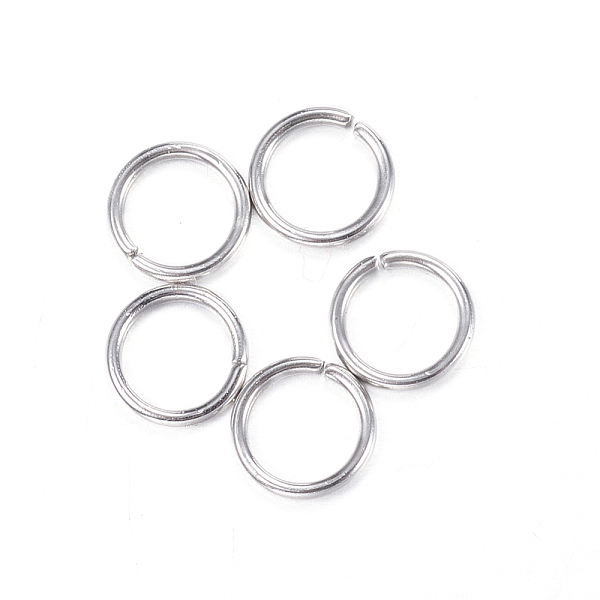 PandaHall 304 Stainless Steel Jump Rings, Open Jump Rings, Stainless Steel Color, 18 Gauge, 7x1mm, Inner Diameter: 5mm 304 Stainless Steel
PandaHall 304 Stainless Steel Jump Rings, Open Jump Rings, Stainless Steel Color, 18 Gauge, 7x1mm, Inner Diameter: 5mm 304 Stainless Steel