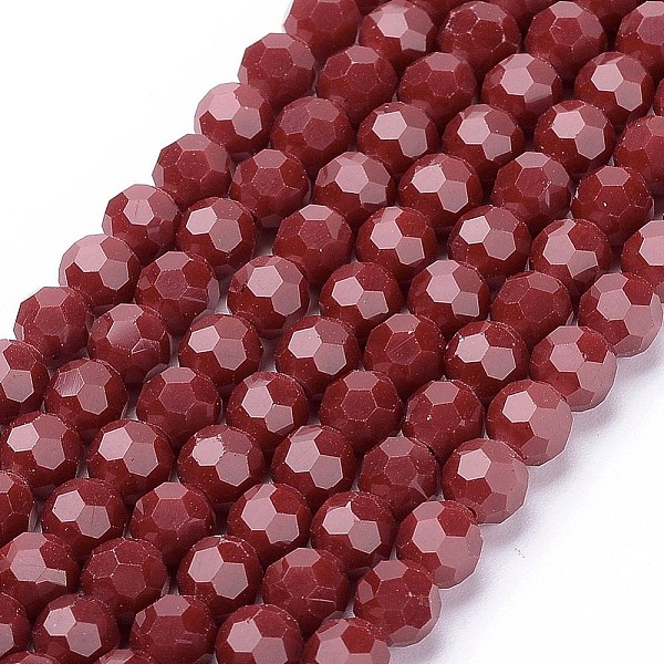PandaHall Faceted Glass Round Beads Strands, Dark Red, 6mm, Hole: 1.2mm, about 88~91pcs/strand, 19.49 inch~20.08 inch(49.5~51cm) Glass Round...
PandaHall Faceted Glass Round Beads Strands, Dark Red, 6mm, Hole: 1.2mm, about 88~91pcs/strand, 19.49 inch~20.08 inch(49.5~51cm) Glass Round...