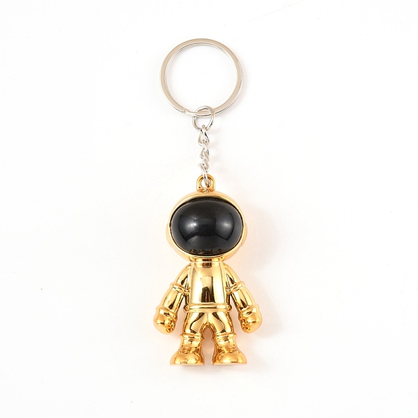 PandaHall Plastic Astronaut Keychains, Electroplated, with Iron Key Rings, Golden, 10.3cm Plastic Human
PandaHall Plastic Astronaut Keychains, Electroplated, with Iron Key Rings, Golden, 10.3cm Plastic Human