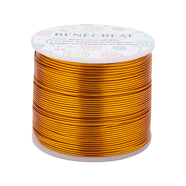 PandaHall BENECREAT Matte Round Aluminum Wire, Coral, 17 Gauge, 1.2mm, 116m/roll Aluminum Round Red
PandaHall BENECREAT Matte Round Aluminum Wire, Coral, 17 Gauge, 1.2mm, 116m/roll Aluminum Round Red