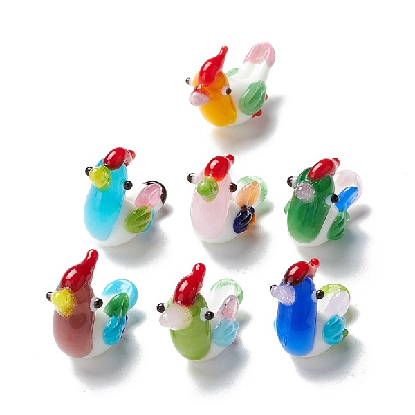 PandaHall Handmade Lampwork Beads, Mandarin Duck, Mixed Color, 28~29x11.5x17.5~19mm, Hole: 0.9~1.4mm Lampwork Duck Multicolor
PandaHall Handmade Lampwork Beads, Mandarin Duck, Mixed Color, 28~29x11.5x17.5~19mm, Hole: 0.9~1.4mm Lampwork Duck Multicolor